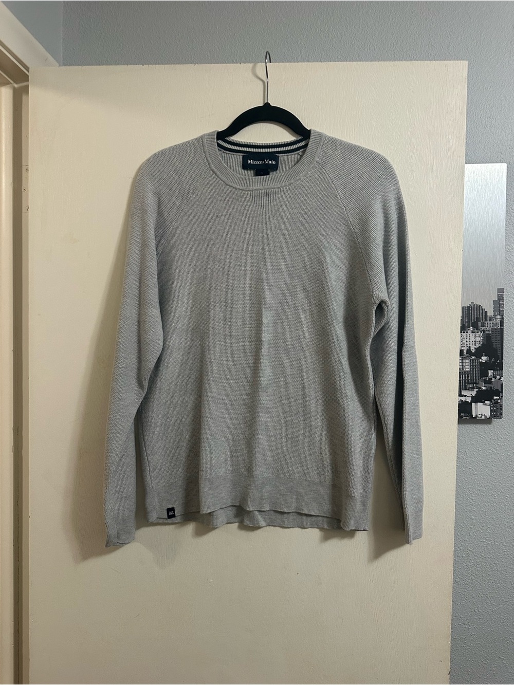 Light Gray Crewneck Sweater